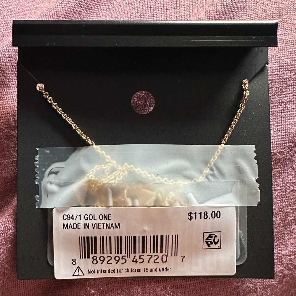 COACH Script Necklace - Picture 3 of 4